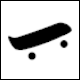 Map Symbol: Skateboard (freizeitkarte osm.de)