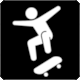 Sagamihara Map Symbol: Skateboarding