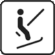 Crans Montana Piste Map: Pictogram Ski Lift (T�l�ski)