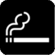 Pictogram Smoking Area (Espace fumeurs) from Aroports de Paris: PARIS-Charles de Gaulle Airport (Terminal 1)
