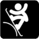 Olympic Winter Games 2018 in Sochi, Pictogram Snowboard