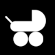 Wiener Linien Symbol: Area Designated for Prams