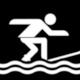 Pictogram No 137: Surfing (Surf). Argentina Sealtica Turstica Nacional 2006, by Cnovas Eduardo