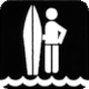 WTO collection page 169: Pictogram Surfing from Portugal