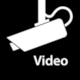 Postbus Pictogram: Video Surveillance