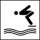 Pictogram No 7 Swimming Pool (Piscina) from Portugal