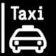 Cologne/Bonn Airport (CGN) Terminal Guide (Flughafen Kln Bonn Terminal-Wegweiser): Pictogram Taxi