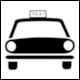 Pictogram No 13: Taxi from Italy 1977