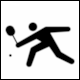 Traffic Sign Symbol No 10305: Tennis Court (Igriče za tenis, Slovenia 2015)