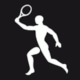 Abdullah & Hbner page 83, Summer Olympics Atlanta 1996: Pictogram Tennis