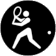 Summer Olympics Tokyo 2021: Pictogram Tennis