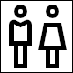 SBB digital applications: Icon Toilet (extra-small)