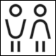 Pictogram Toilet/Restroom (Toilette, Schlossmuseum Linz)