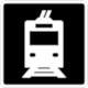 Pictogram SIS-20: Tram Station (Estacin de tren ligero o tranva) from Mexico City