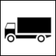 Italian Traffic Sign FIGURA II 137 ART. 125 Trucks (Autocarro)