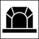 Road Sign Icon A26.11: Tunnel from Iceland
