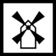 Aicher & Krampen page 135: Pictogram Windmill (Windmhle) by Kapitzki