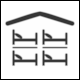 Traffic Sign Symbol No 10214: Hostel (Slovenia 2015)