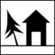 Pictogram No 4-1: Youth Hostel (Jugendherberge)