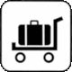 Earlier UIC Pictogram: Luggage Trolley