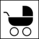 UIC 413 Pictogram B.10.8 - Pram